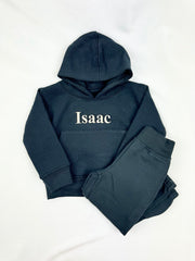 Name Hoodie & Joggers Set - Embroidered -